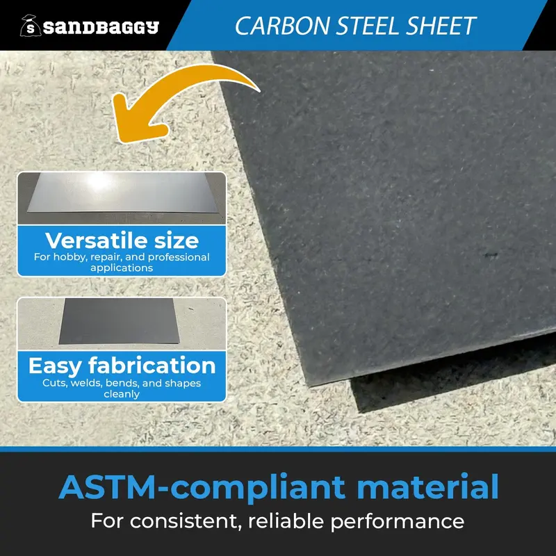 2 Ft X 4 Ft Cold Rolled Carbon Steel Sheet — 20 Gauge A1008 Flat Plate 6