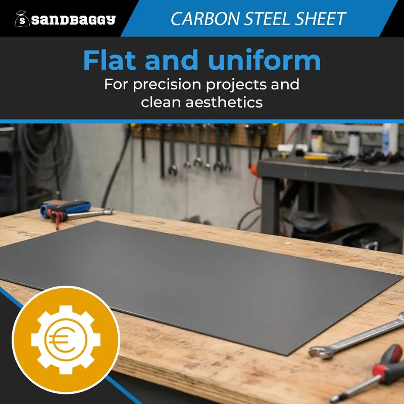 2 Ft X 4 Ft Cold Rolled Carbon Steel Sheet — 20 Gauge A1008 Flat Plate 7