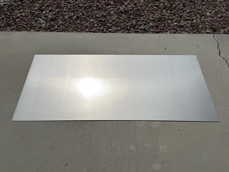 2 Ft X 4 Ft Cold Rolled Carbon Steel Sheet — 20 Gauge A1008 Flat Plate 8