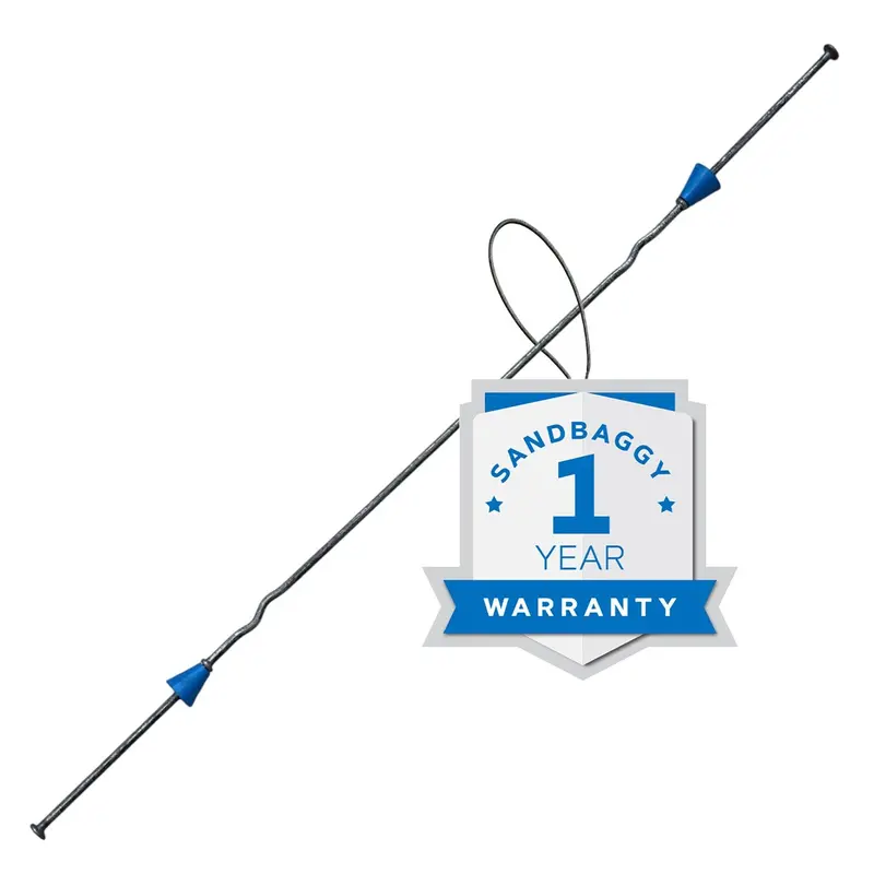 20" X 4 ¾" Standard Snap Ties For Concrete Forms (Short End) - 1" Plastic Cones 1