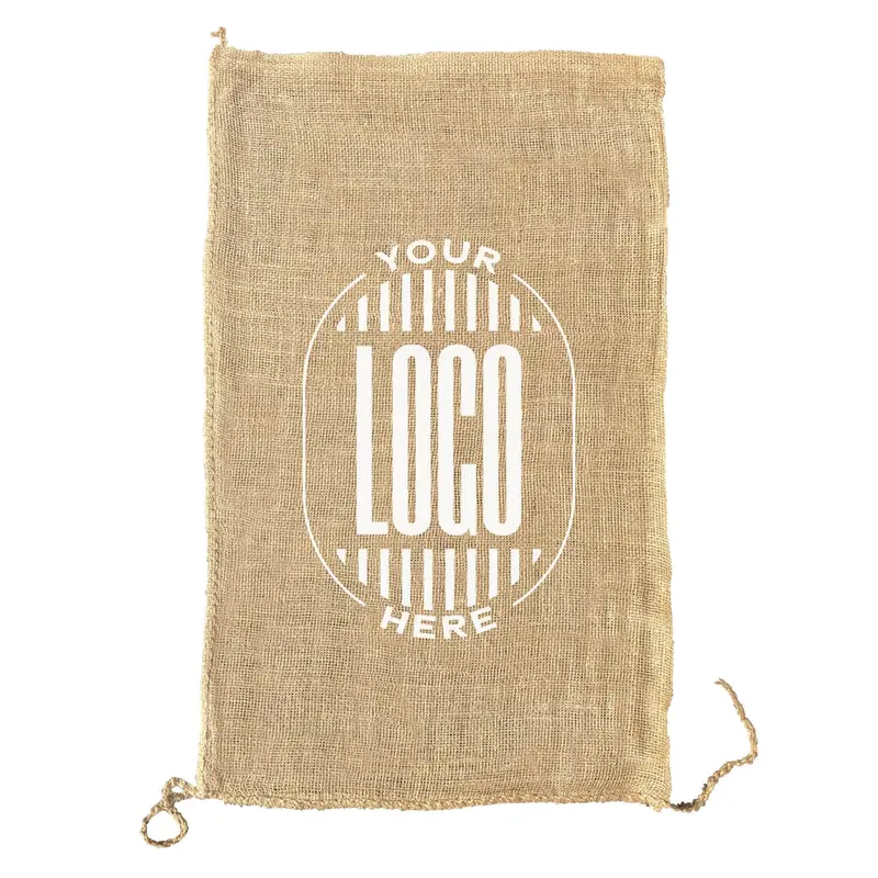 22" X 36" Custom Printed Burlap Bags (100 Lb Capacity) 1