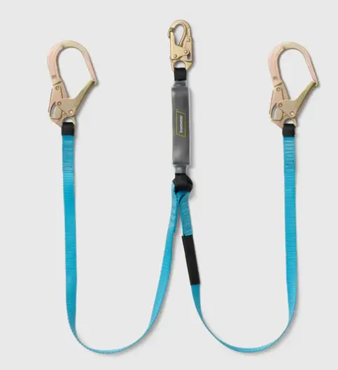 2346 Twin Leg Lanyard W/Rebar Hooks 1