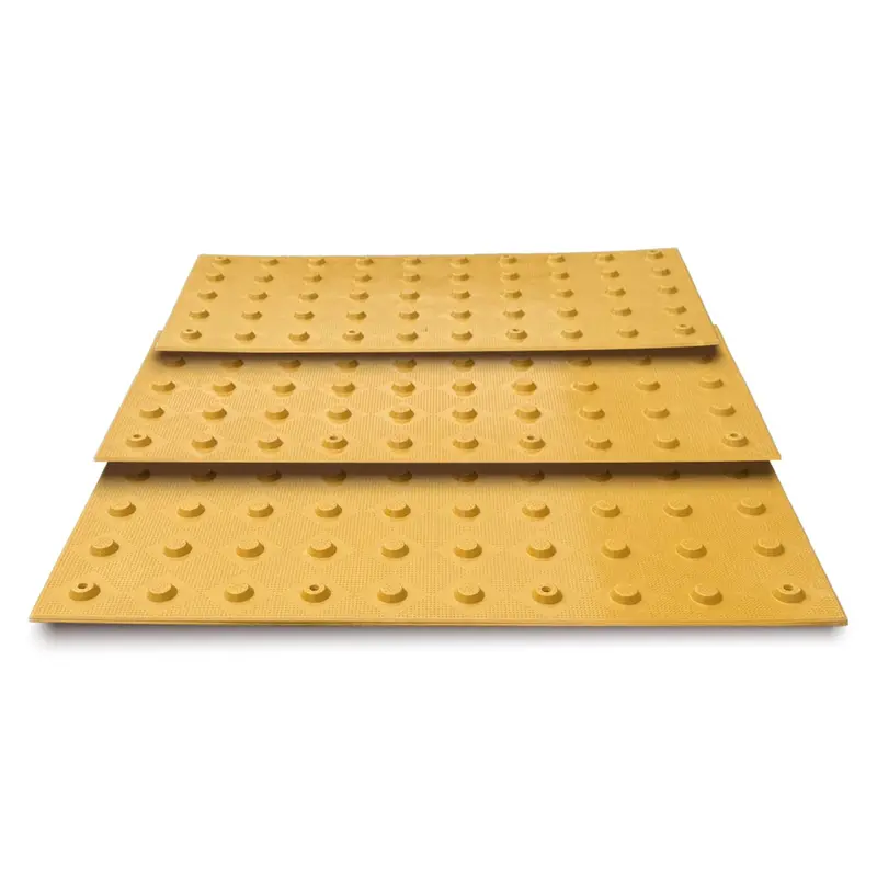 24" X 36" X Ada Warning Pad Set - Yellow Surface Mount Truncated Dome Mats 8