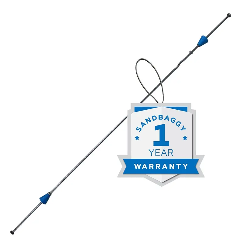24" X 4 ¾" Standard Snap Ties For Concrete Forms (Short End) - 1" Plastic Cones 1