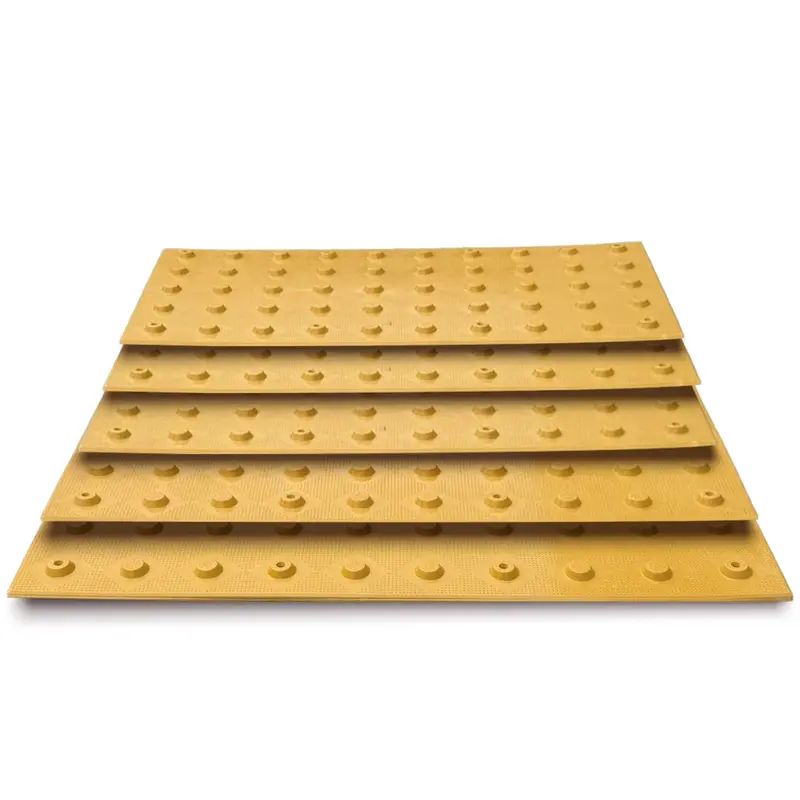 24" X 60" X Ada Warning Pad Set - Yellow Surface Mount Truncated Dome Mats 8