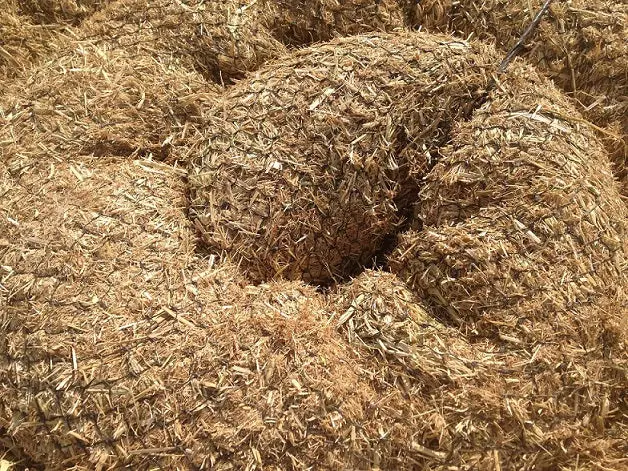 25 Ft X 9" Straw Wattles For Erosion Control - Weed Free (Made In Usa) 11