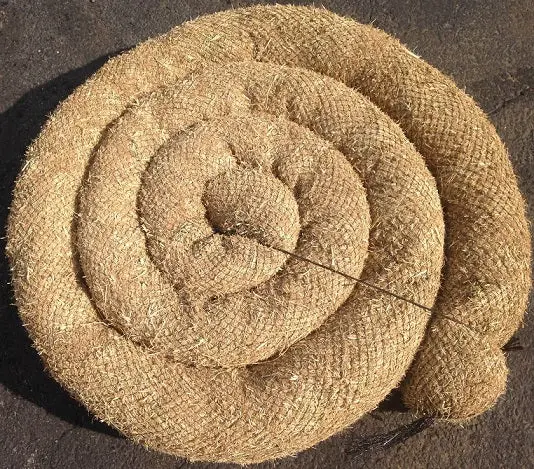 25 Ft X 9" Straw Wattles For Erosion Control - Weed Free (Made In Usa) 15
