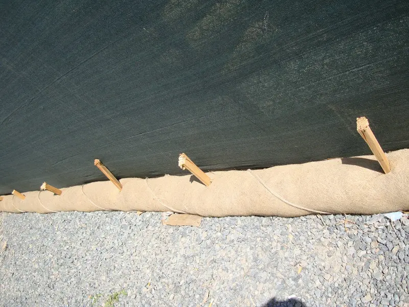 25 Ft X 9" Straw Wattles For Erosion Control - Weed Free (Made In Usa) 28