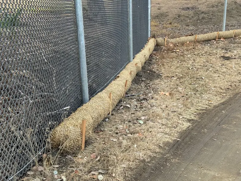 25 Ft X 9" Straw Wattles For Erosion Control - Weed Free (Made In Usa) 8