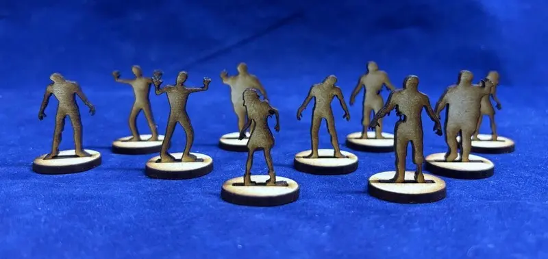 28Mm Zombie Standees 1