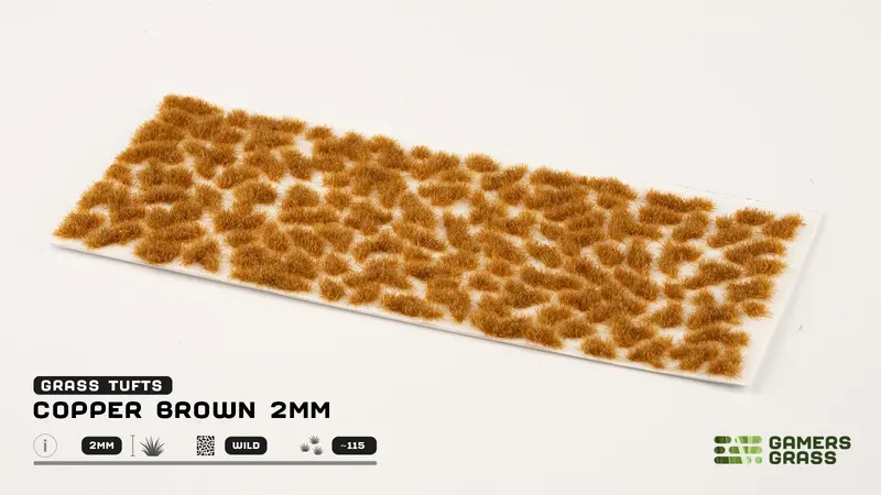 2Mm Copper Brown Tuft 1