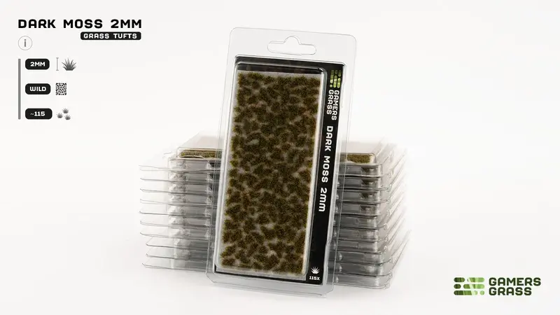 2Mm Dark Moss Tuft 2