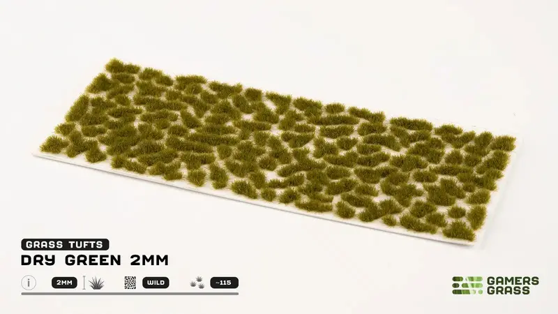 2Mm Dry Green Tuft 1