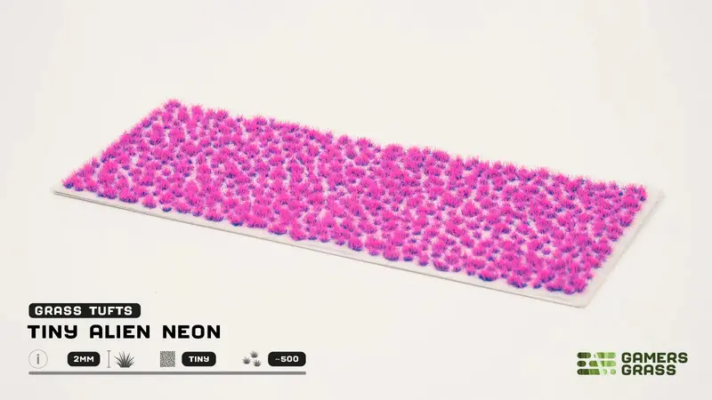 2Mm Tiny Alien Neon Tuft 1