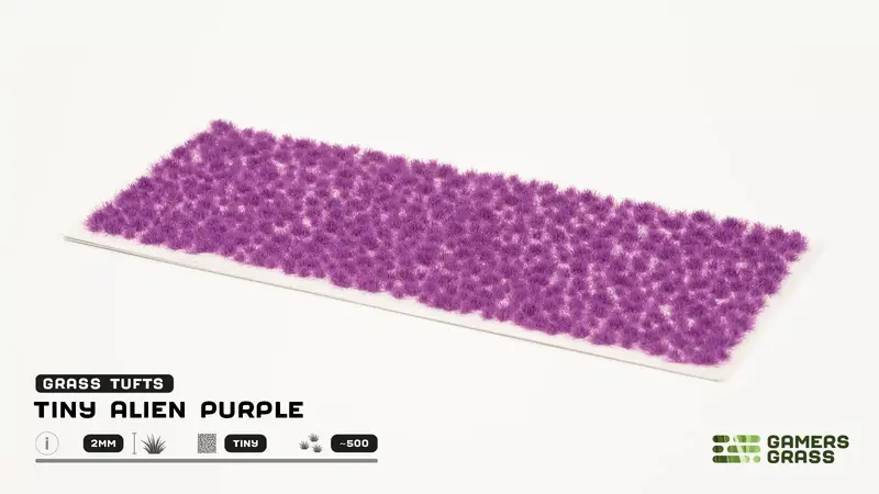 2Mm Tiny Alien Purple Tuft 1