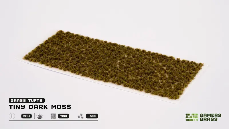 2Mm Tiny Dark Moss Tuft 1