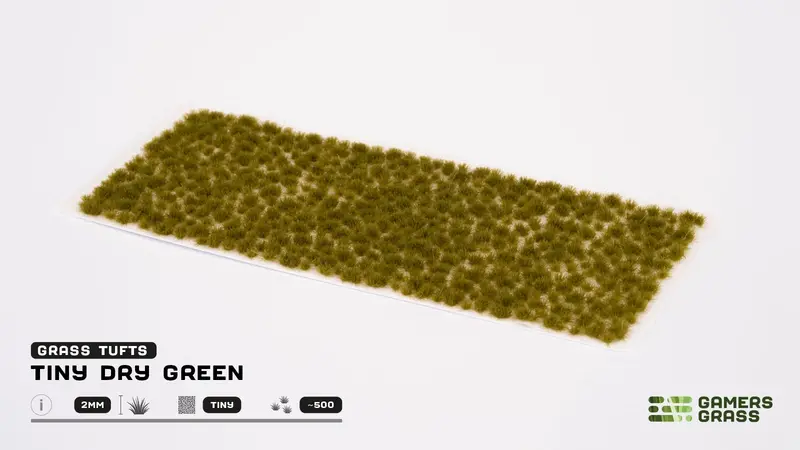 2Mm Tiny Dry Green Tuft 1