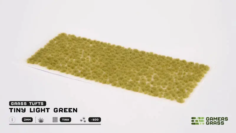 2Mm Tiny Light Green Tuft 1