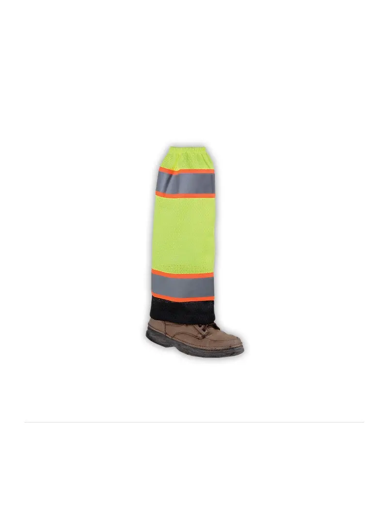 2W Mesh High Viz Gaiters 1