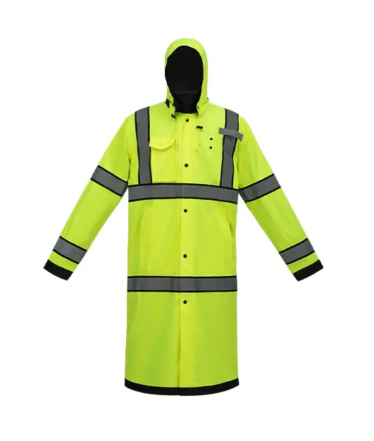 2W Reversible Raincoat Lime---655Rc-3 1