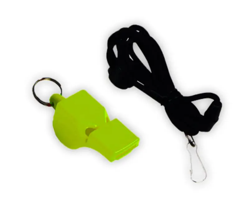 2W Safety Whistle--Lime 1
