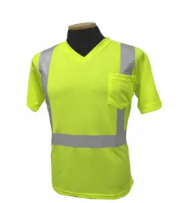 2W V-Neck Hi-Vis Tee 1