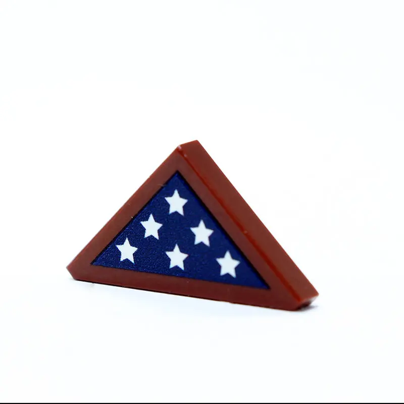 2X2 - Framed Folded Flag 1