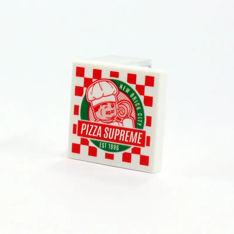 2X2 Pizza Box - Pizza Supreme 1