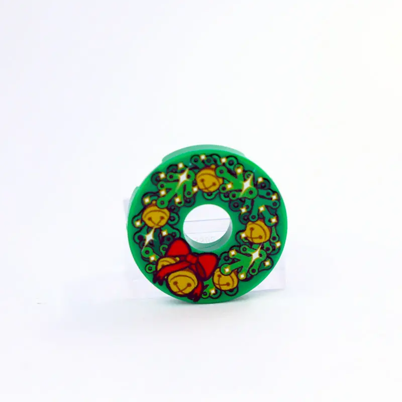 2X2 Round - Christmas Wreath - Twinkle And Bells 1