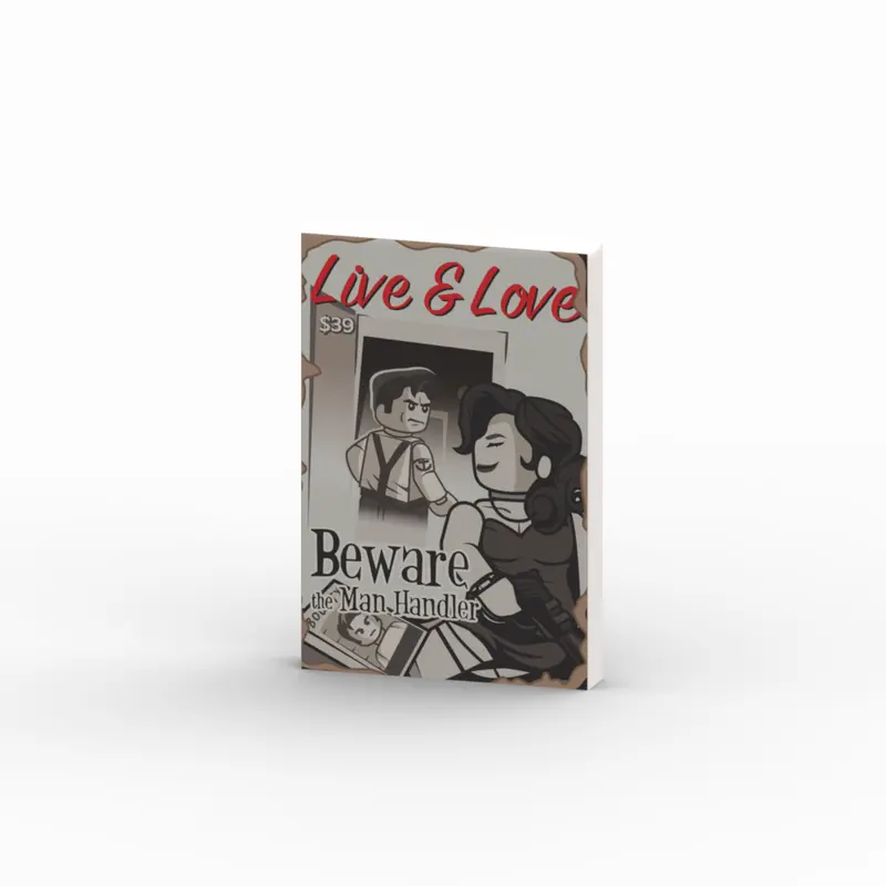 2X3 Perk Magazine - Live And Love 1