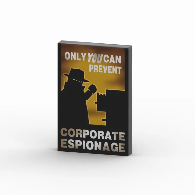 2X3 Poster - Corporate Espionage 1