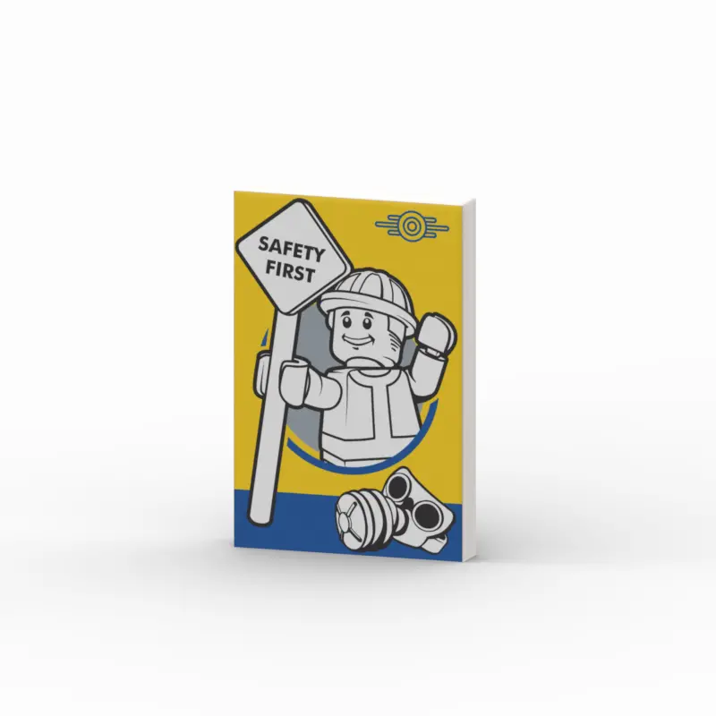 2X3 Poster - Safety First Job - 03 1
