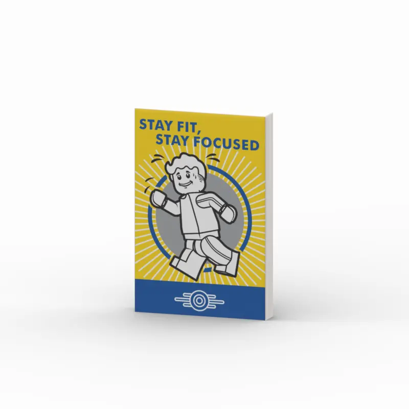 2X3 Poster - Stay Fit (Runner) - 13 1