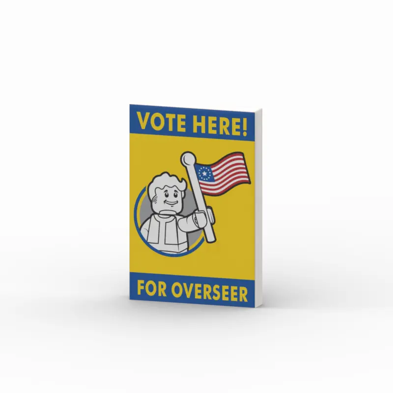 2X3 Poster - Vote Here - 10 1