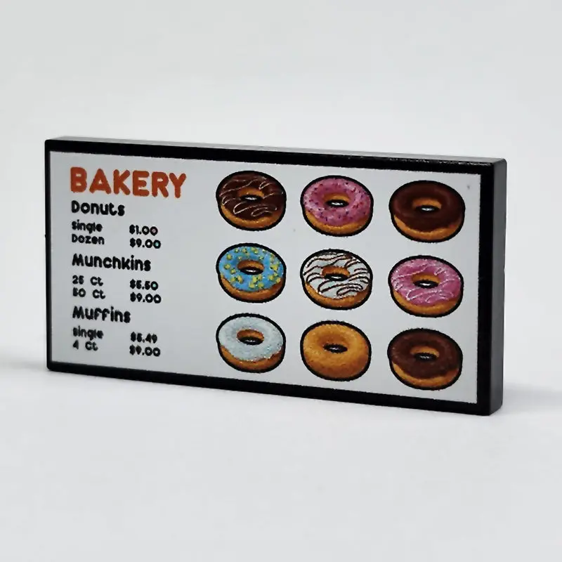 2X4 Brickin' Menu - Bakery 1