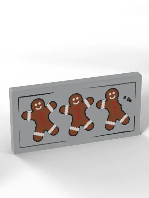 2X4 Ginger Bread Cookie Tray 1