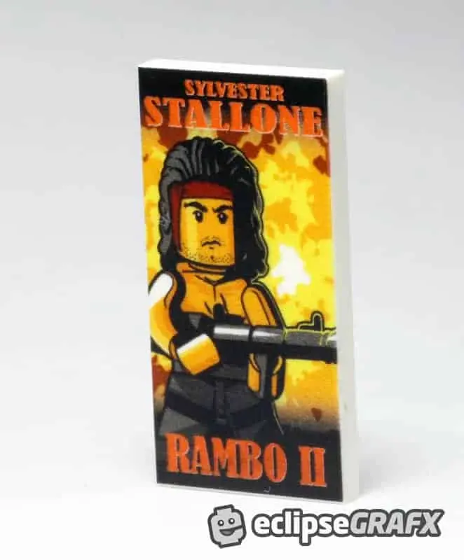 2X4 Rambo 2 Poster 1