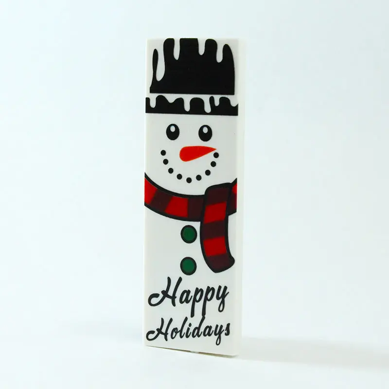 2X6 Door Sign - Happy Holidays Frosty 1