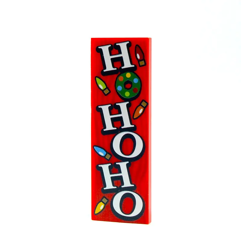 2X6 Door Sign - Ho Ho Ho 1