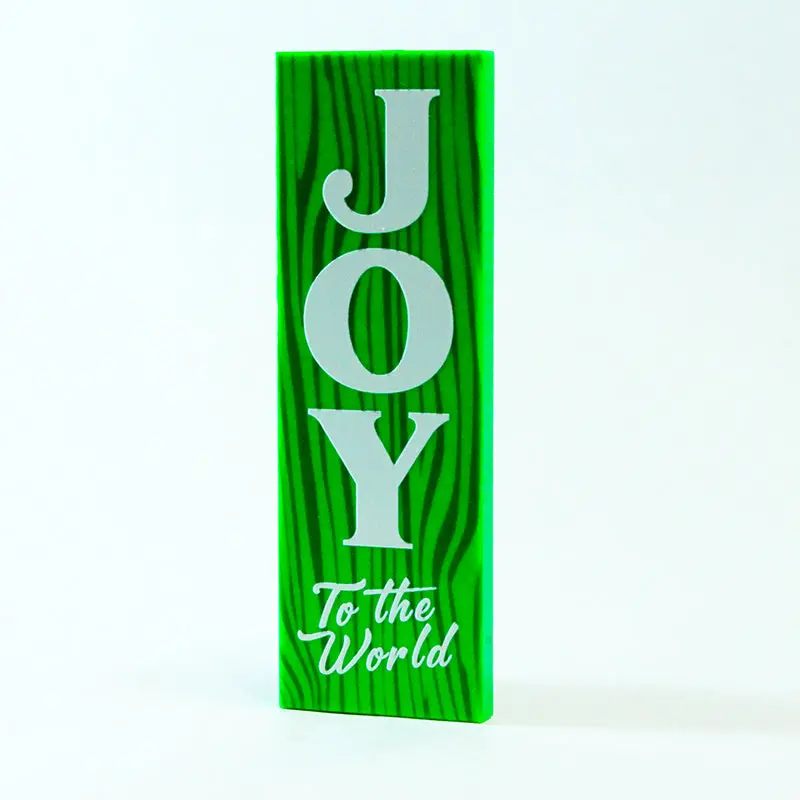 2X6 Door Sign - Joy To The World 1