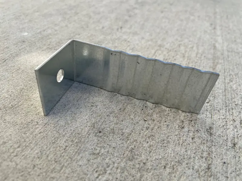3-1/2" Corrugated Masonry Wall Tie - Buck Anchors - 16 Gauge (Hot Dipped Galvanized) 9