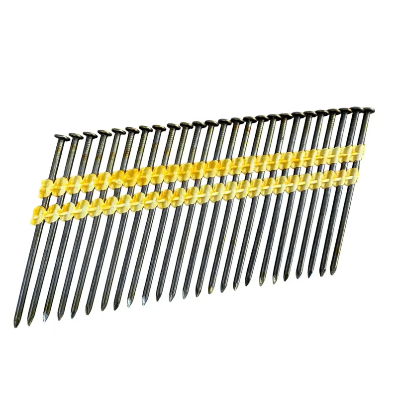 3-1/2-Inch 21 Degree Framing Nails - Plastic Collated Strip (Vinyl Coated) 1