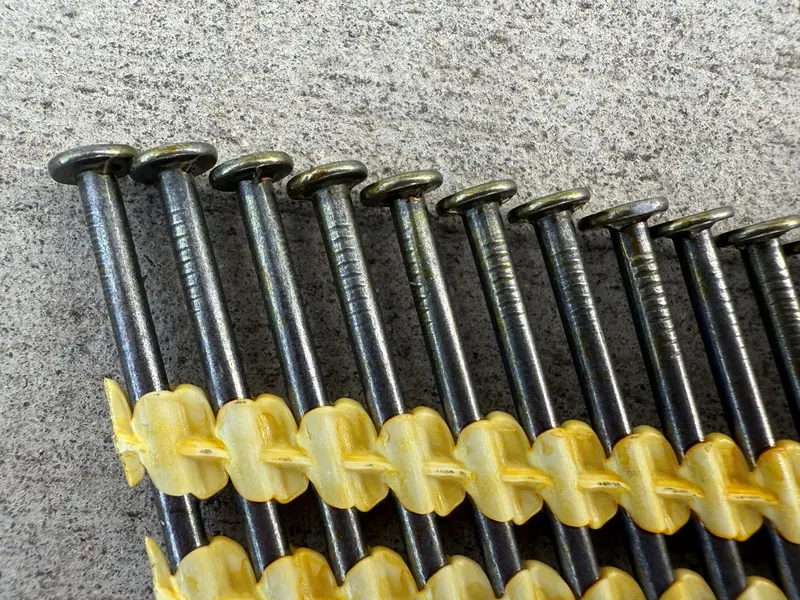 3-1/2-Inch 21 Degree Framing Nails - Plastic Collated Strip (Vinyl Coated) 7