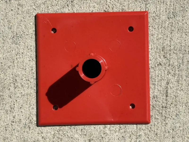 3/4" Concrete Dowel Sleeve Base - Concrete Joint Alignment 8
