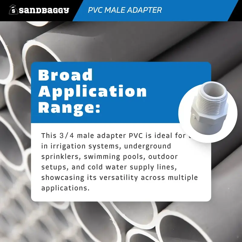 3/4-In Schedule 40 Pvc Male Adapter 3