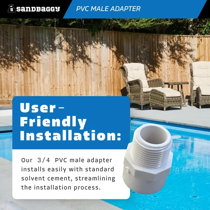3/4-In Schedule 40 Pvc Male Adapter 8