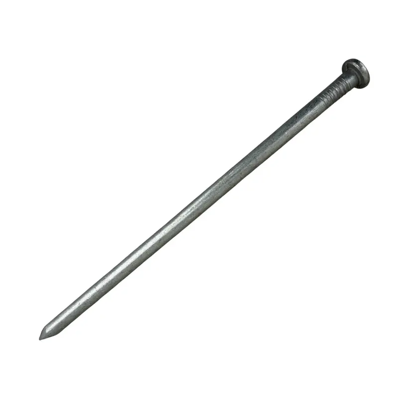 3/8" X 10" Landscape Spike Nails - Galvanized Timber Spikes 1