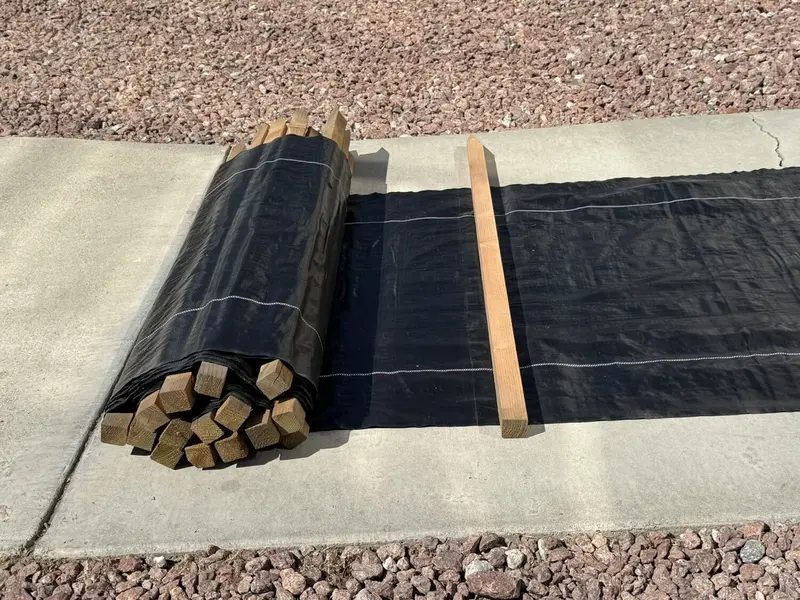 3 Ft X 100 Ft Dot Black Silt Fence With Wood Stakes (4 Ft) - Sediment And Erosion Control - Made In Usa 14