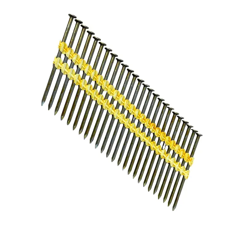3-Inch 21 Degree Framing Nails - Plastic Collated Strip (Vinyl Coated) 10