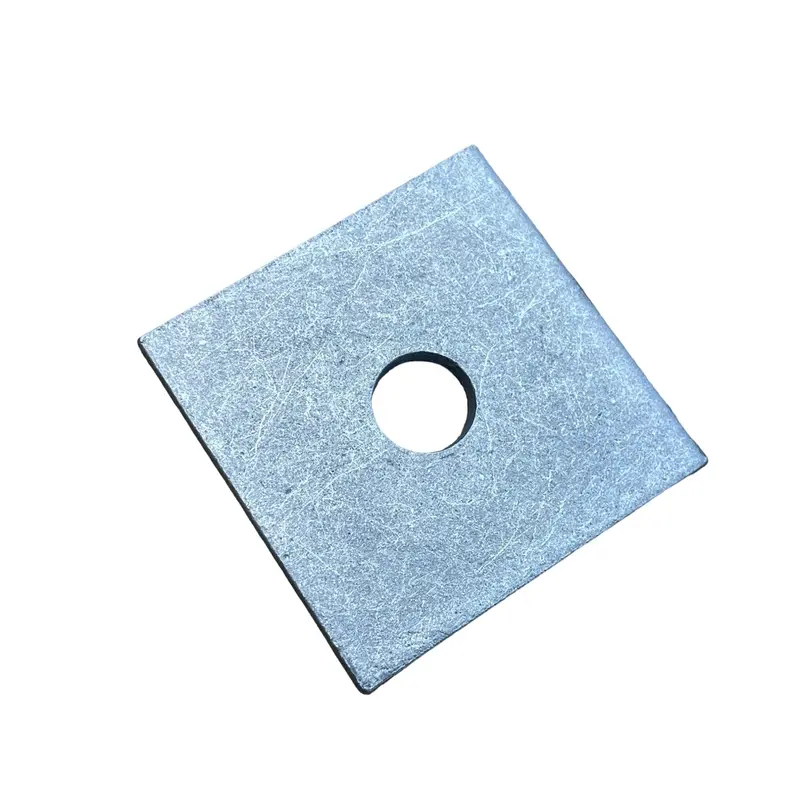 3" X 3" Square Plate Washer (Galvanized) - 5/8" Anchor Bolt Diameter 1